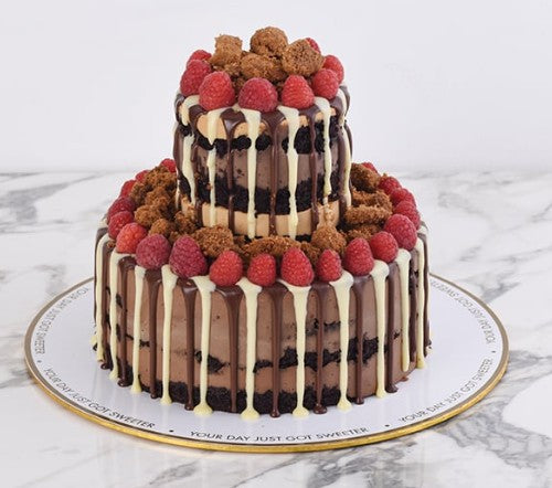 Crumberry cake | كيكة كرمبري التوت