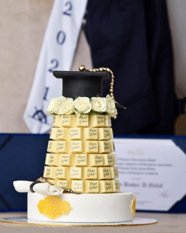 Graduation bespoke pyramid | هرم التخرج مفصل