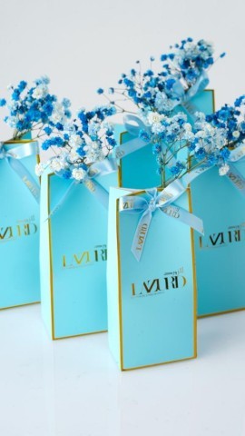 Long Box Blue | صندوق طويل أزرق