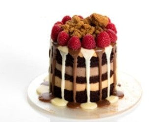 ميني كيك التوت | Mini Crumberry cake