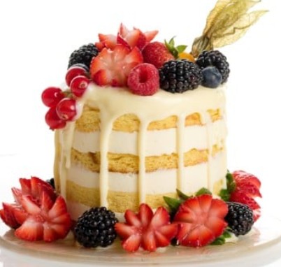 ميني كيك التوت بالعسل | Mini Honeyberry Cake