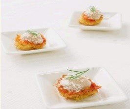 Potato Cup with Honey Walnut Chicken &amp; Pecorino | كوب بطاطس بالدجاج والجوز بالعسل مع جبن بيكورينو
